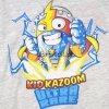 Piżama Super Zings KIDKAZOOM szara